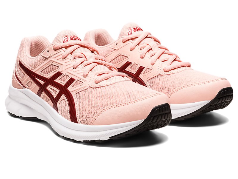 Asics Jolt 3 レディース ランニングシューズ ピンク 暗赤 | JP0222-793