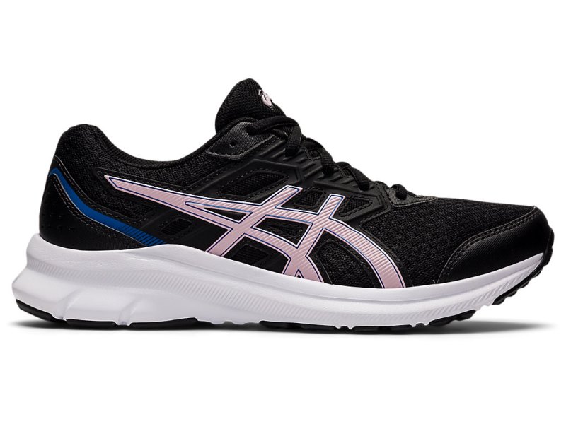 Asics Jolt 3 レディース ランニングシューズ 黒 ピンク | JP8272-719
