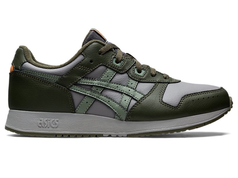 Asics Lyte クラシック メンズ スニーカー グレー 緑 | JP1292-833