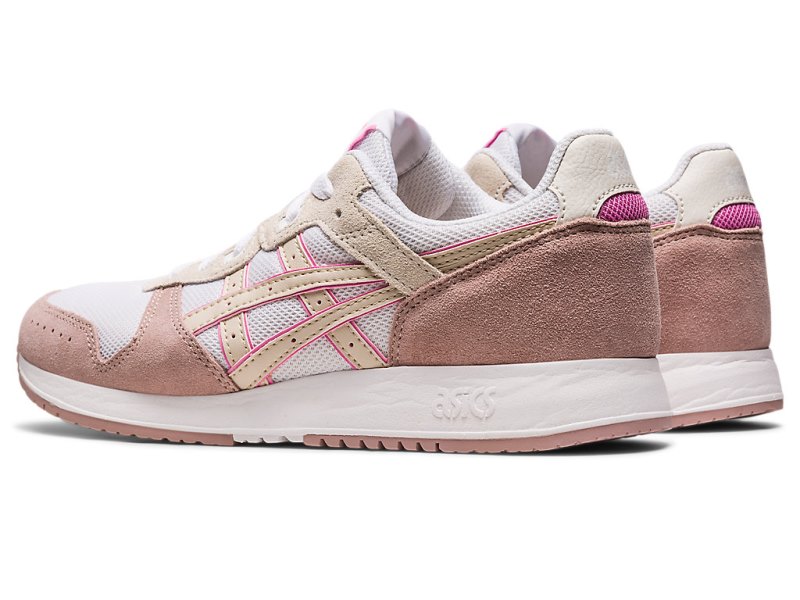 Asics Lyte クラシック レディース スニーカー 白 ブラウン | JP4975-860