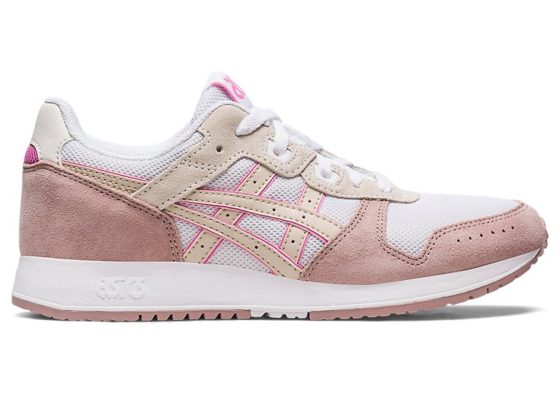 Asics Lyte クラシック レディース スニーカー 白 ブラウン | JP4975-860