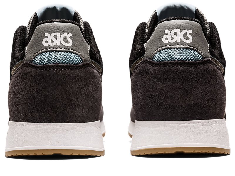 Asics Lyte クラシック レディース スニーカー 黒 暗カーキ | JP6348-066