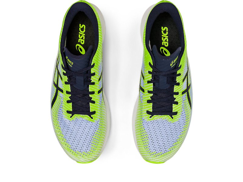 Asics Magic Speed 2 メンズ ランニングシューズ 緑 黒 | JP7703-772