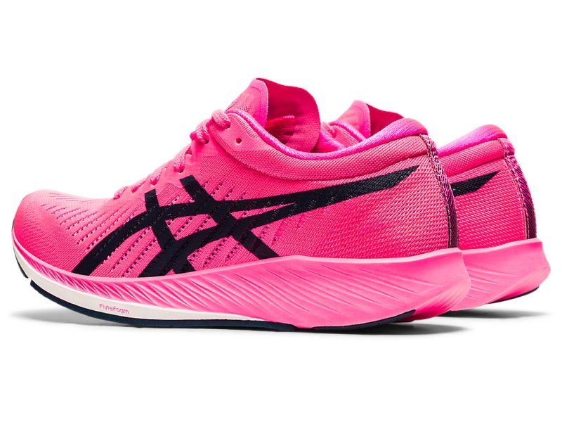 Asics MetarACEr レディース ランニングシューズ ピンク 青 | JP1234-119