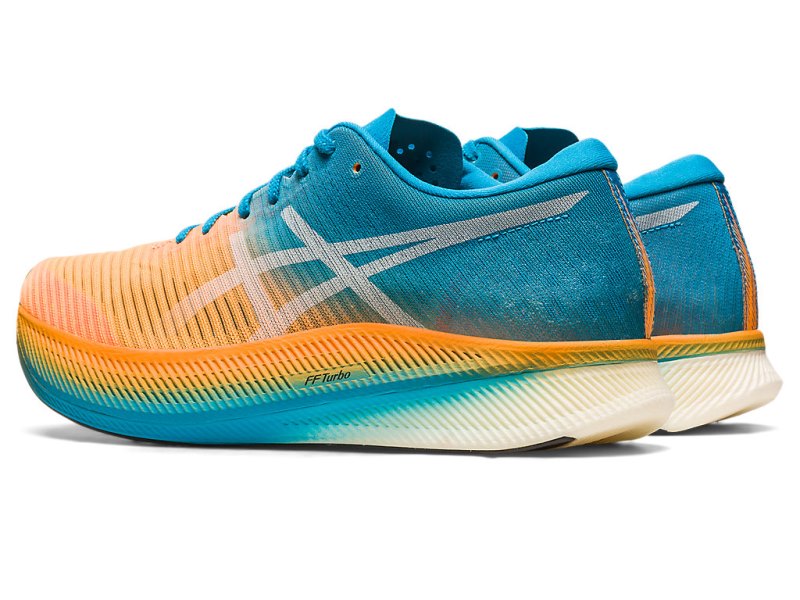 Asics Metaspeed Sky メンズ ランニングシューズ オレンジ 青 | JP5166-808