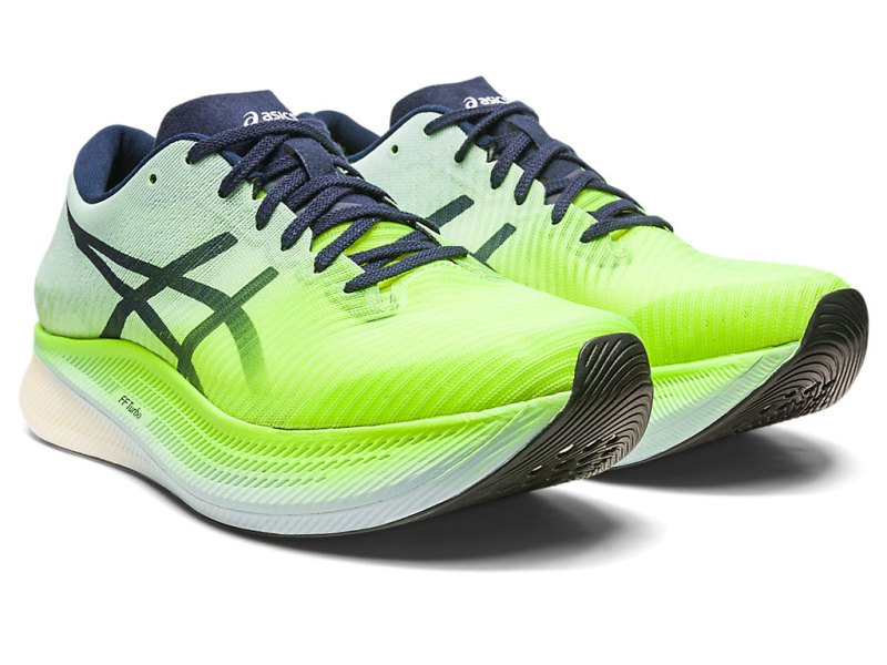 Asics Metaspeed Sky メンズ ランニングシューズ 緑 青 | JP2995-873