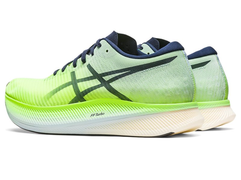 Asics Metaspeed Sky メンズ ランニングシューズ 緑 青 | JP2995-873