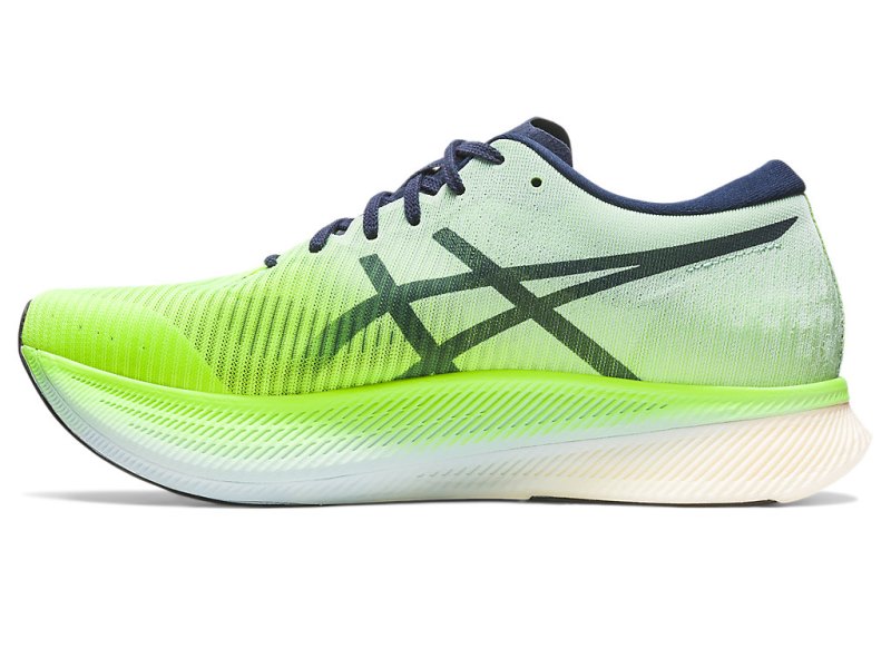 Asics Metaspeed Sky メンズ ランニングシューズ 緑 青 | JP2995-873