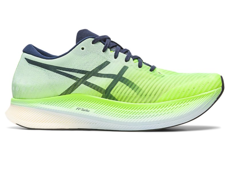 Asics Metaspeed Sky メンズ ランニングシューズ 緑 青 | JP2995-873
