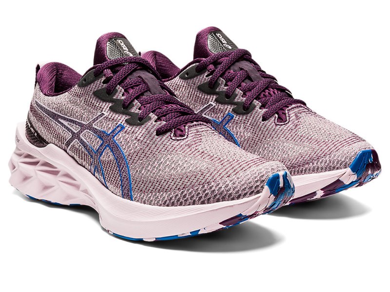 Asics Novablast 2 LE レディース ランニングシューズ 深い紫 ピンク | JP3269-181