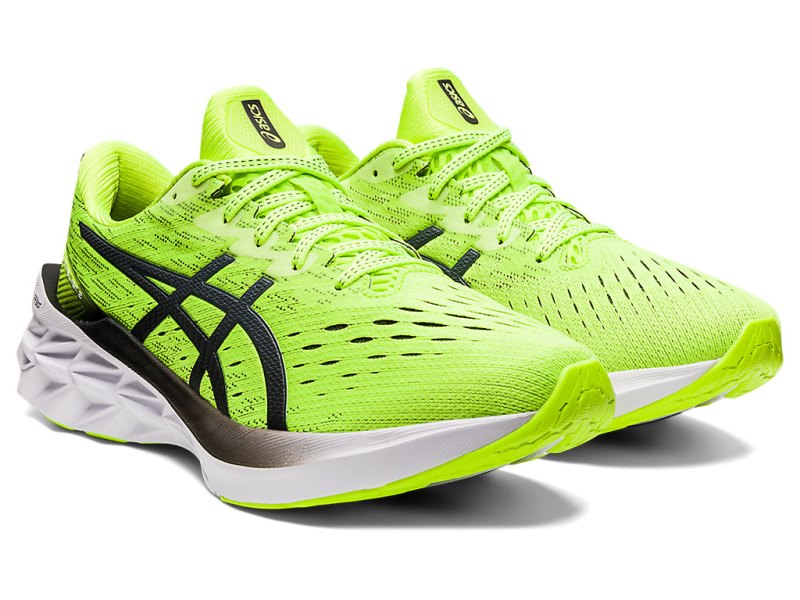 Asics Novablast 2 メンズ ランニングシューズ 緑 グレー | JP7623-557