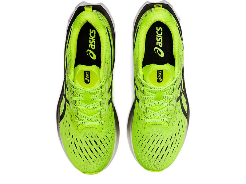 Asics Novablast 2 メンズ ランニングシューズ 緑 グレー | JP7623-557