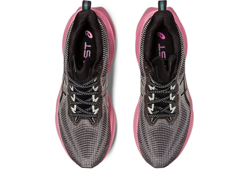 Asics Novablast 3 LE レディース ランニングシューズ 黒 ピンク | JP3996-671