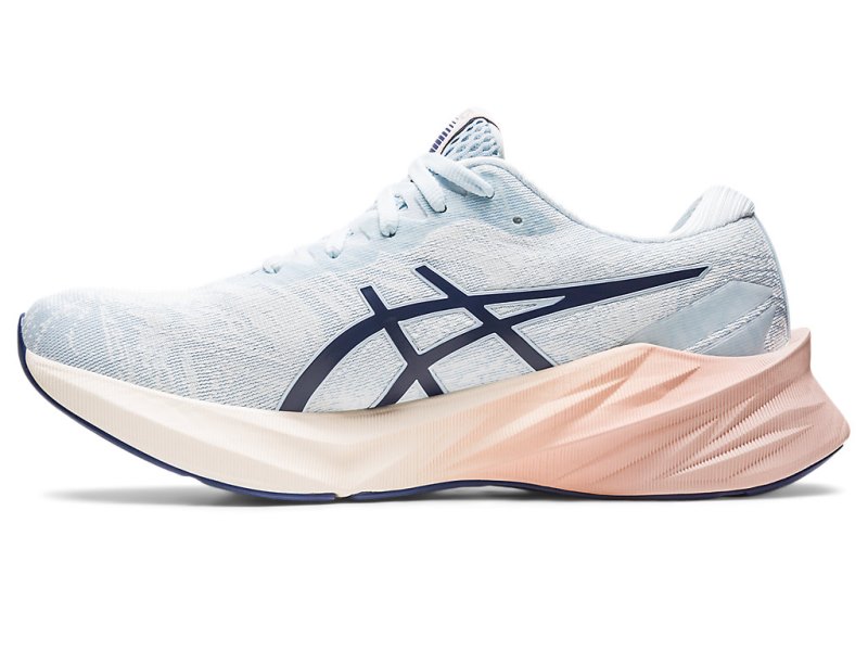 Asics Novablast 3 Nagino レディース ランニングシューズ ライト青 Weiß | JP6472-711
