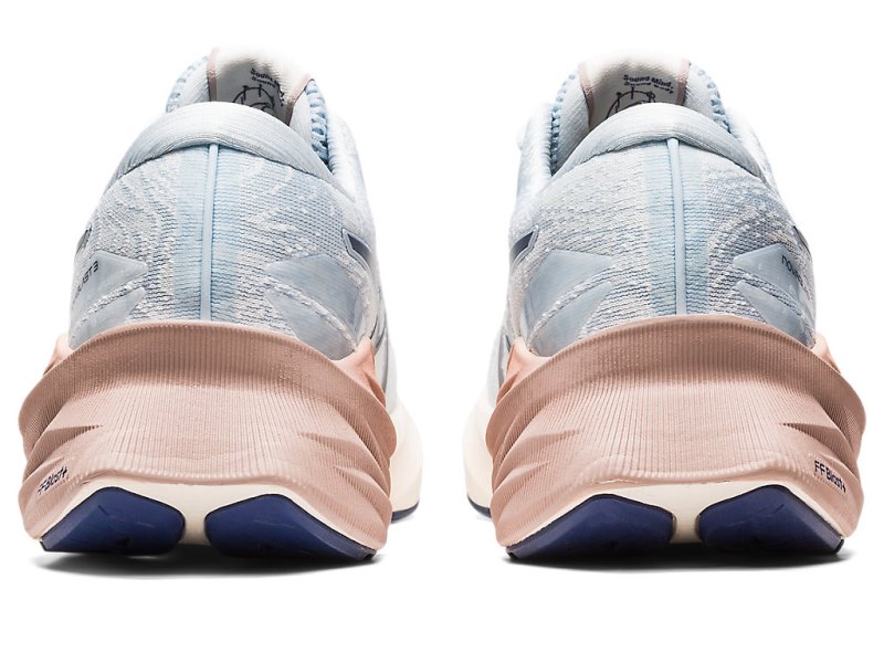 Asics Novablast 3 Nagino レディース ランニングシューズ ライト青 Weiß | JP6472-711