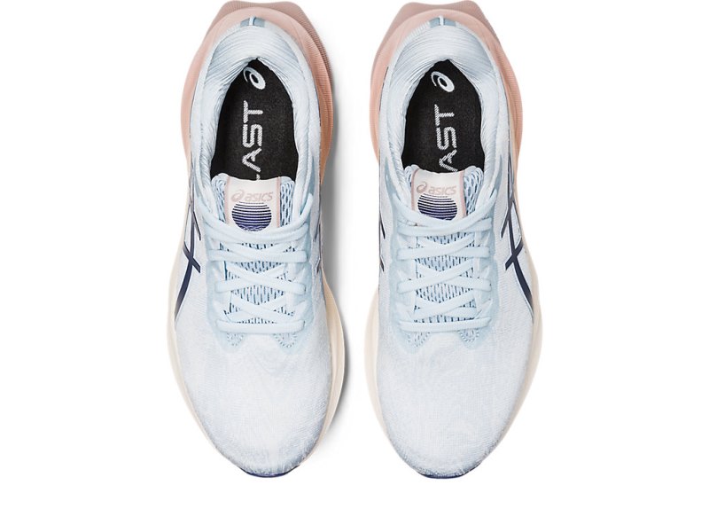 Asics Novablast 3 Nagino レディース ランニングシューズ ライト青 Weiß | JP6472-711