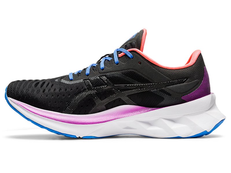 Asics Novablast レディース ランニングシューズ 黒 黒 | JP6499-114