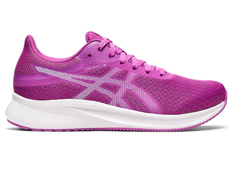 Asics Patriot 13 レディース ランニングシューズ 紫 ライト青 | JP1485-328