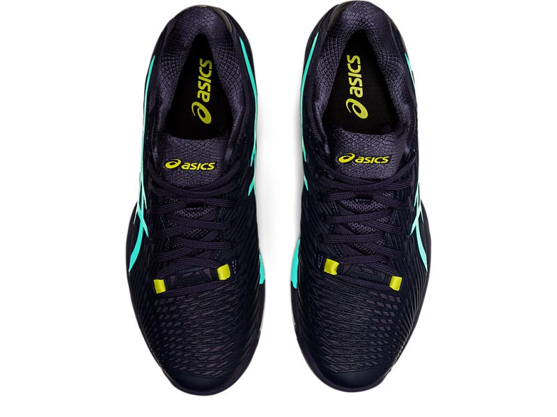 Asics Solution Speed FF 2 メンズ テニスシューズ インディゴブルー | JP3187-956