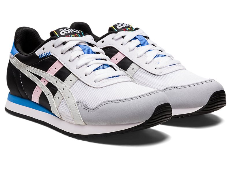 Asics Tiger Runner レディース スニーカー 白 グレー | JP8960-315