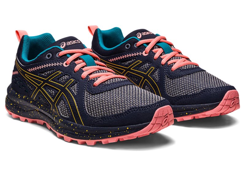 Asics Torrance トレイル レディース スニーカー グレー オレンジ | JP0978-724