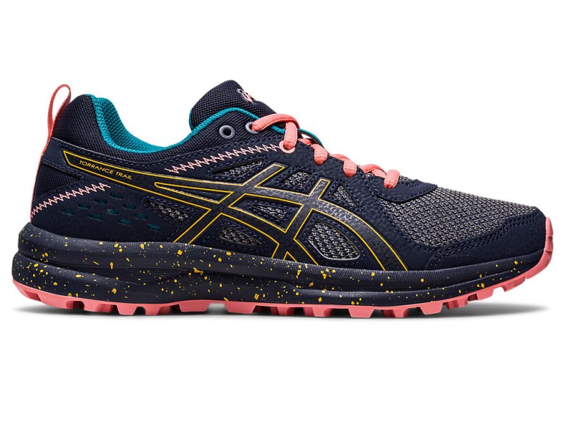 Asics Torrance トレイル レディース スニーカー グレー オレンジ | JP0978-724