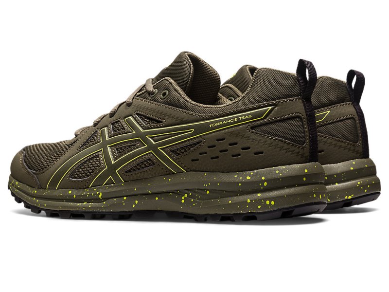 Asics Torrance トレイル レディース スニーカー ブラウン グレー レモン | JP4749-555