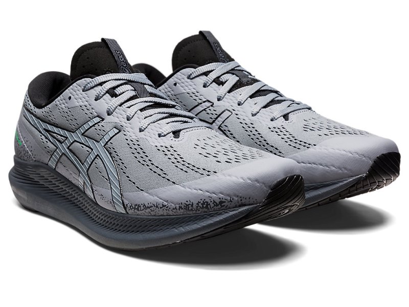 Asics Walkride FF メンズ ウォーキングシューズ グレー 黒 | JP0637-007