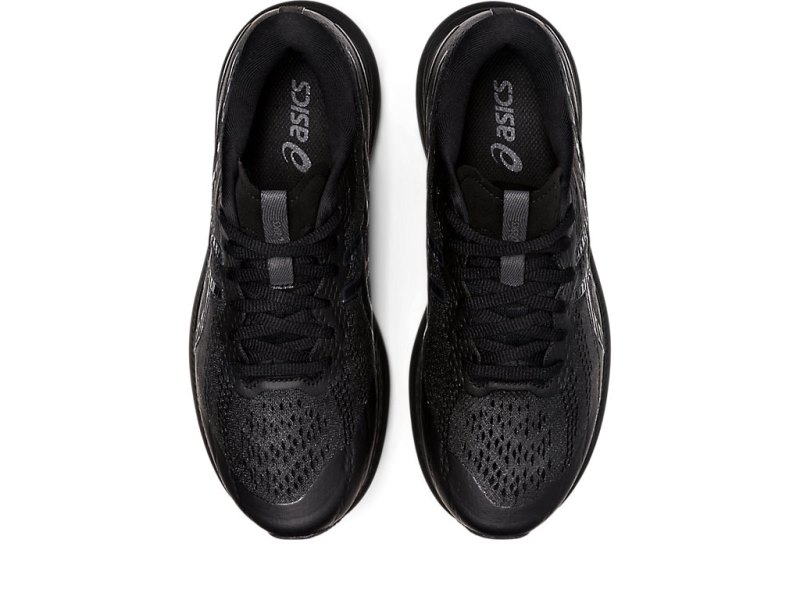 Asics Walkride FF レディース ウォーキングシューズ 黒 深いグレー | JP1363-117